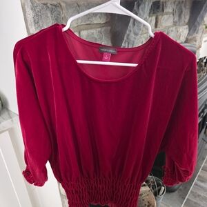 Vince Camuto Red Blouse